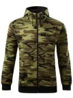 Mikina pánska Camo Zipper C19
