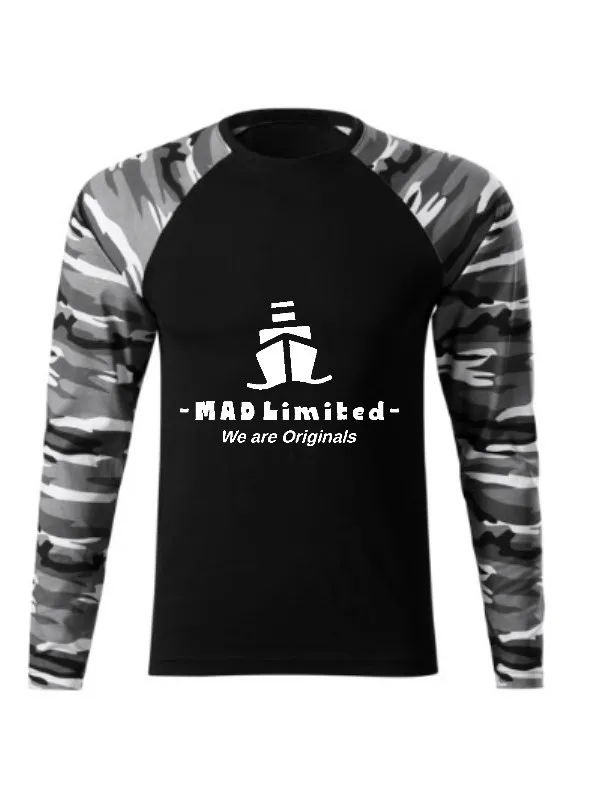 Tričko unisex Camouflage LS 166