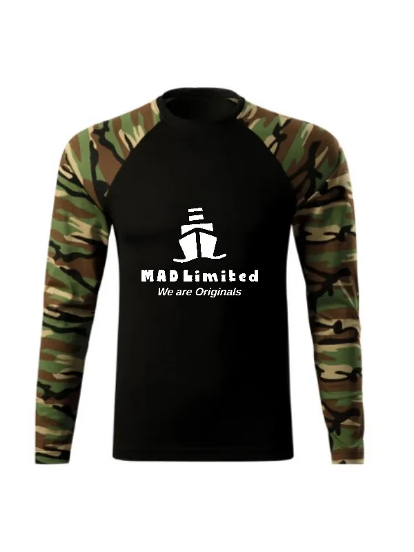Tričko unisex Camouflage LS 166