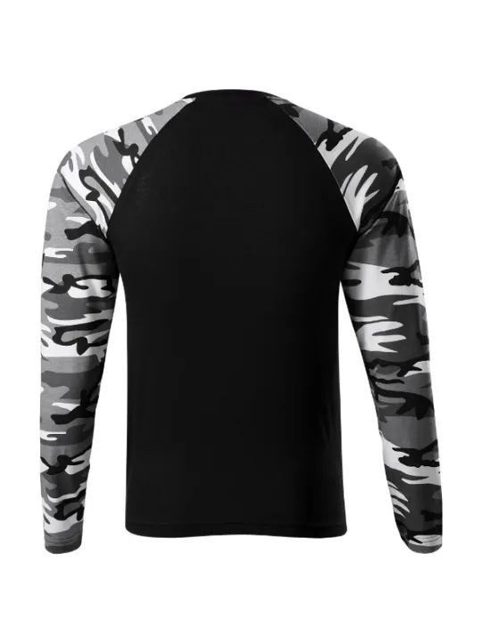 Tričko unisex Camouflage LS 166