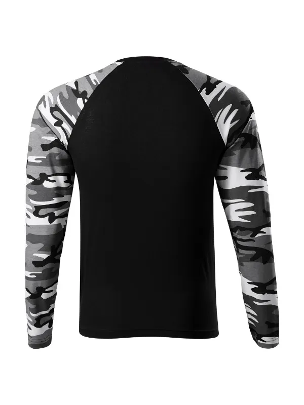 Tričko unisex Camouflage LS 166