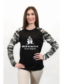 Tričko unisex Camouflage LS 166