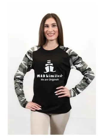 Tričko unisex Camouflage LS 166