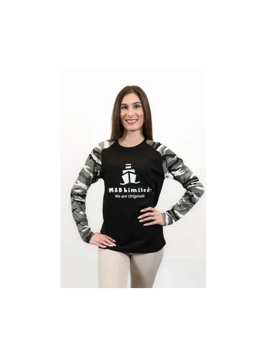 Tričko unisex Camouflage LS 166