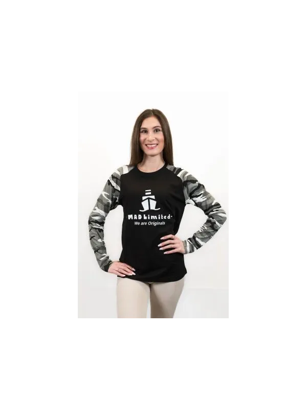 Tričko unisex Camouflage LS 166