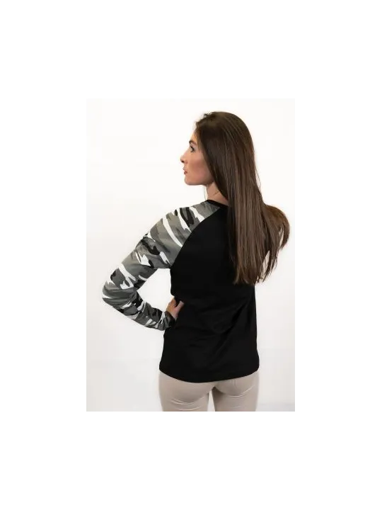 Tričko unisex Camouflage LS 166
