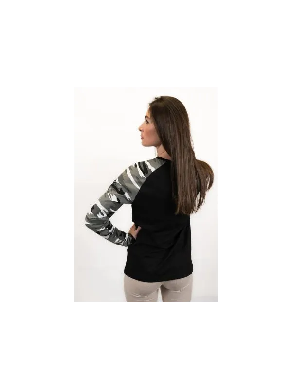 Tričko unisex Camouflage LS 166
