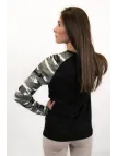 Tričko unisex Camouflage LS 166