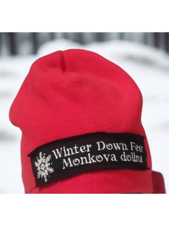 Zimná čiapka  Winter červená