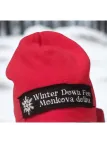 Zimná čiapka Winter červená