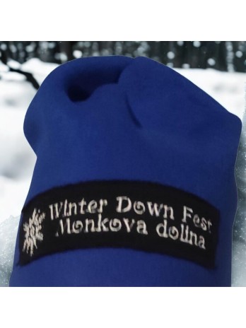 Zimná čiapka Winter modrá