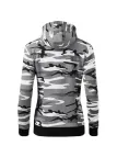 Mikina dámska Camo Zipper C20